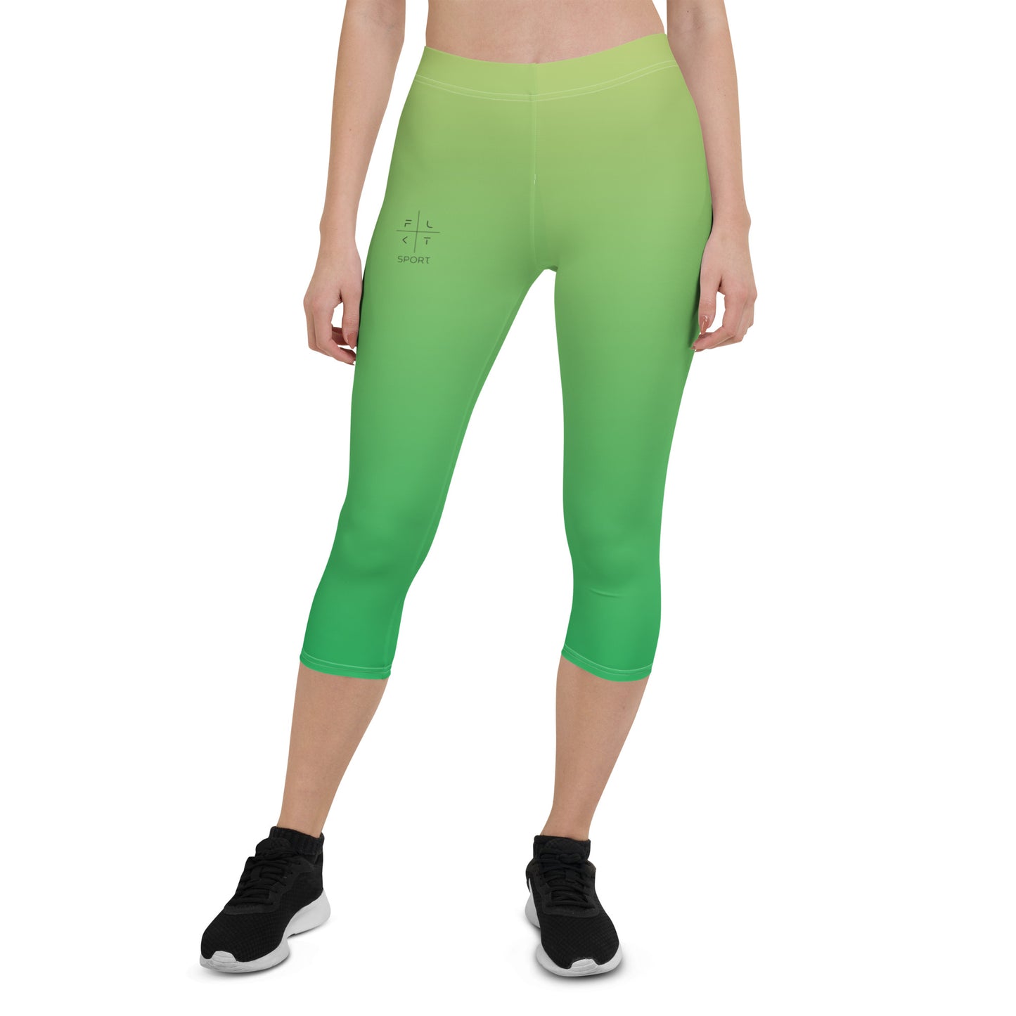 Jungle Hue FLAKOUT Sport Women's Capri Leggings - FLAKOUT