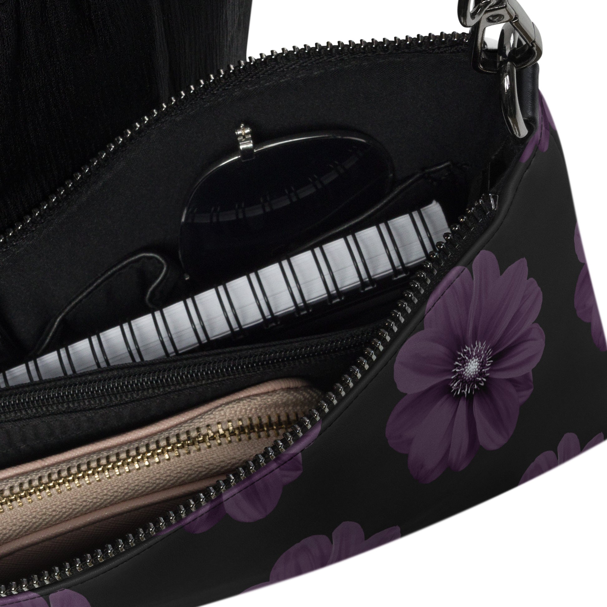 Mystic Petals Leather Crossbody Bag - FLAKOUT