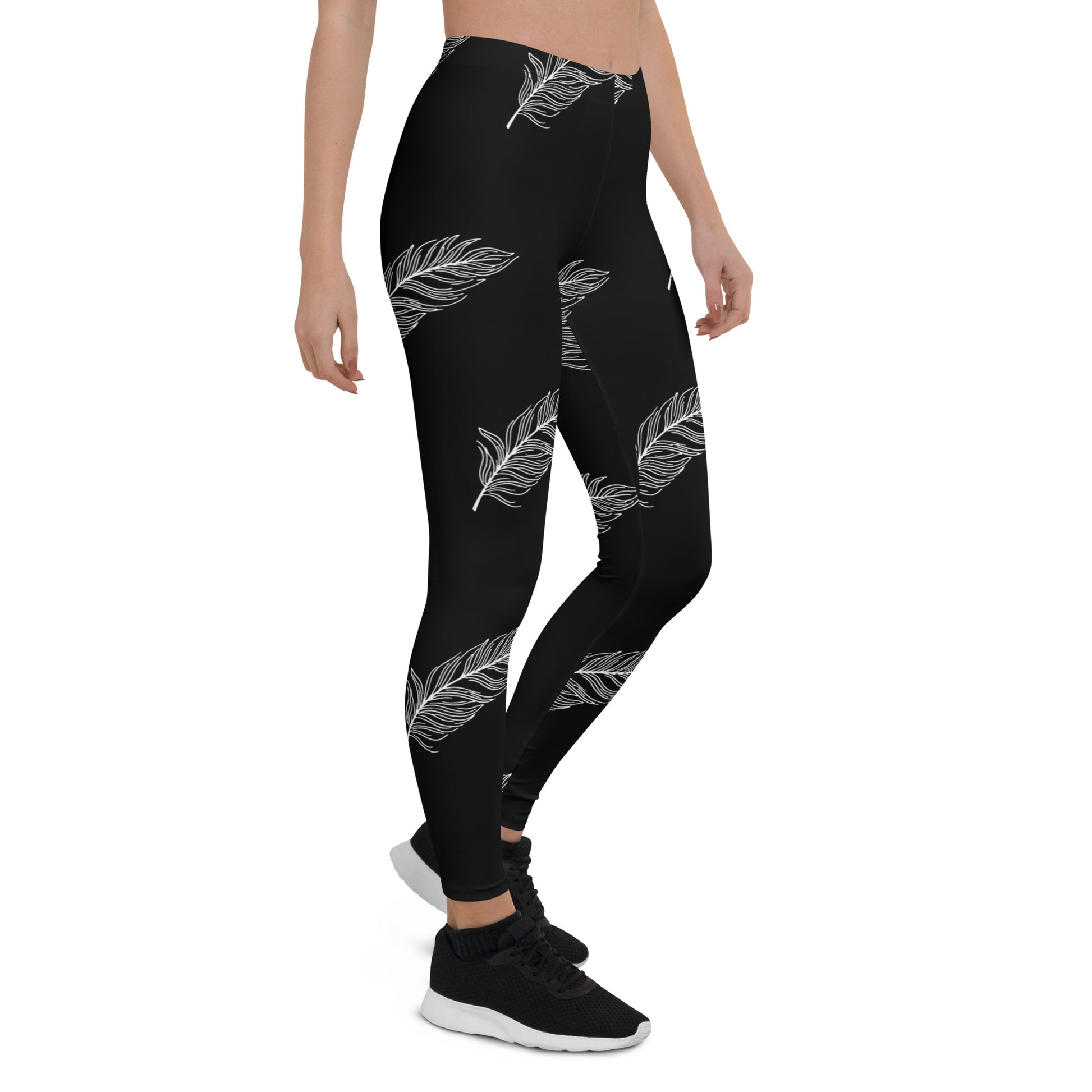 Ethereal Plumes Women's Leggings - FLAKOUT