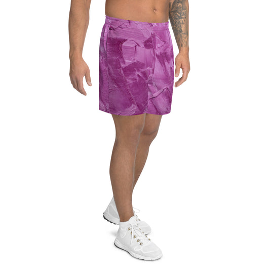 Ebonized Mulberry Men's Swim - Athletic Shorts - FLAKOUT