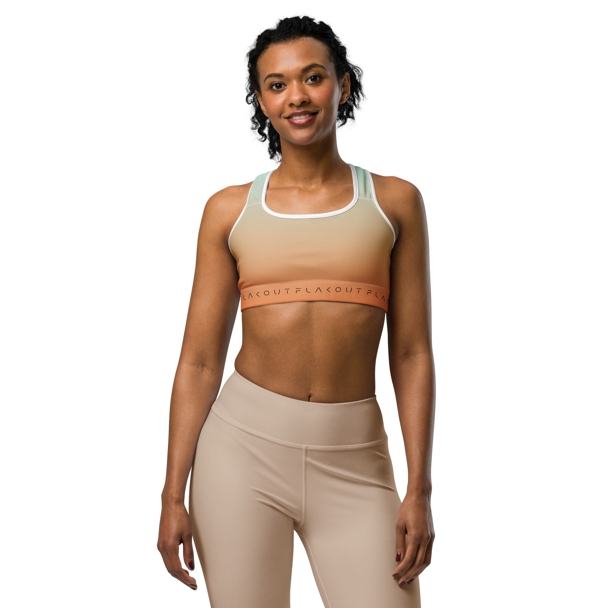 Topaz Sky Women's Sports Performance Bra - FLAKOUT