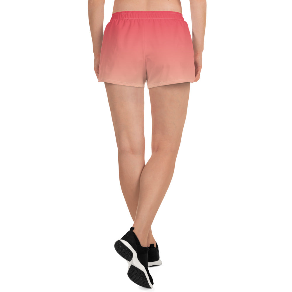 FLAKOUT Sport Strawberry Dream Women’s Recycled Athletic Shorts - FLAKOUT