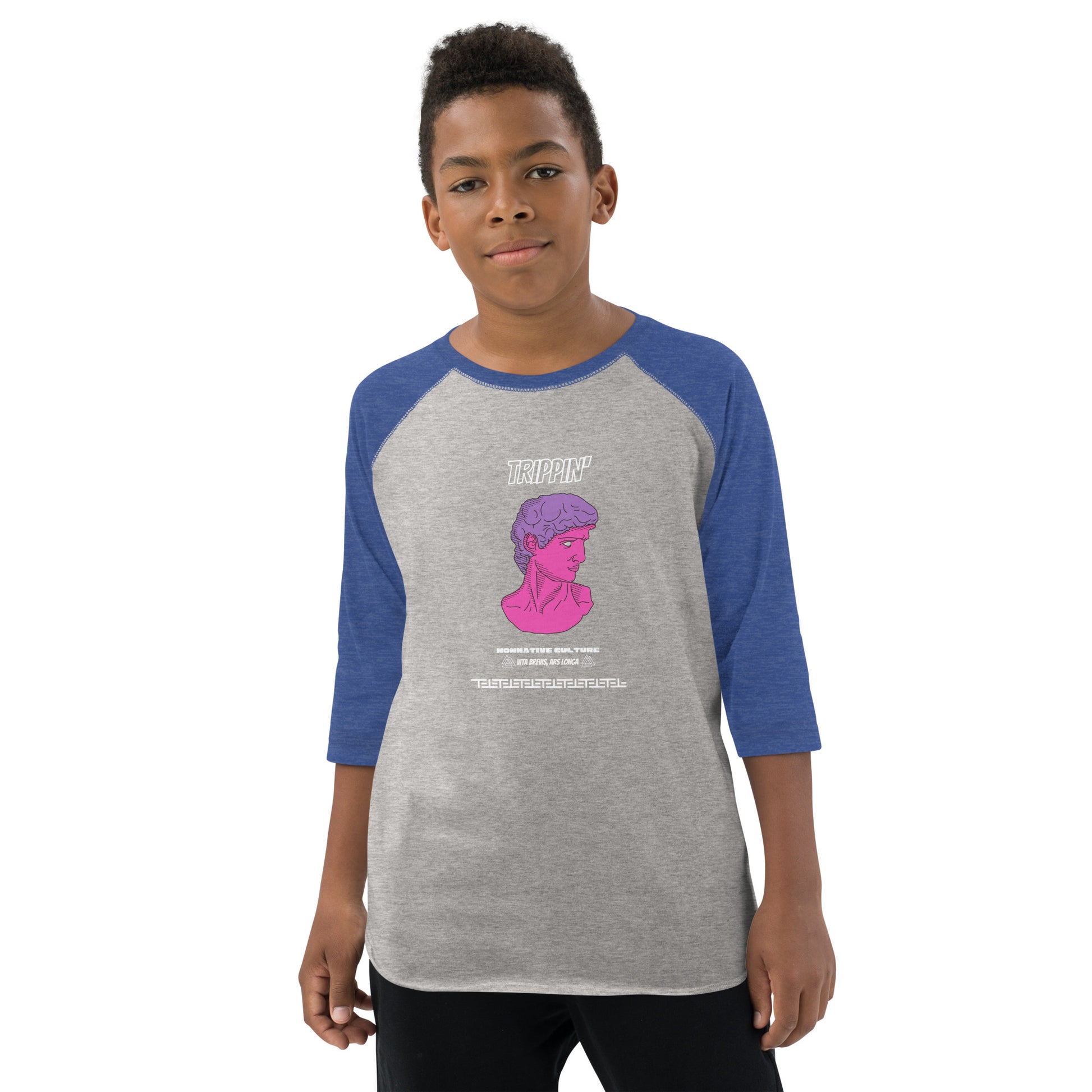 Nonnotine Dreamscape Trippin Kid's Long Sleeve Shirt - FLAKOUT