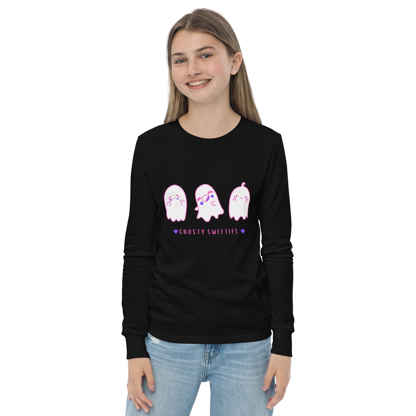 Ghosty Sweeties Girl's Long Sleeve Tee - FLAKOUT