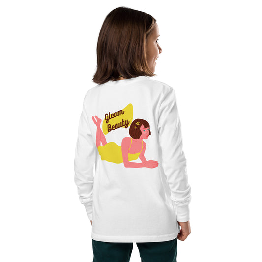 Gleam Beauty Girl's Long Sleeve Tee - FLAKOUT