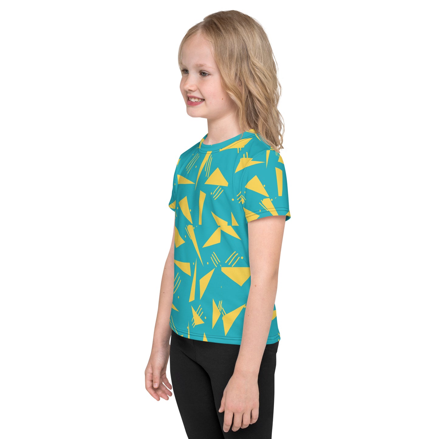 Kid's T-shirt Triangles - FLAKOUT